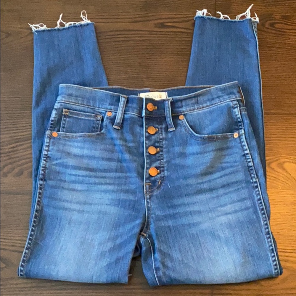 Madewell 10” High Rise Skinny Crop 27